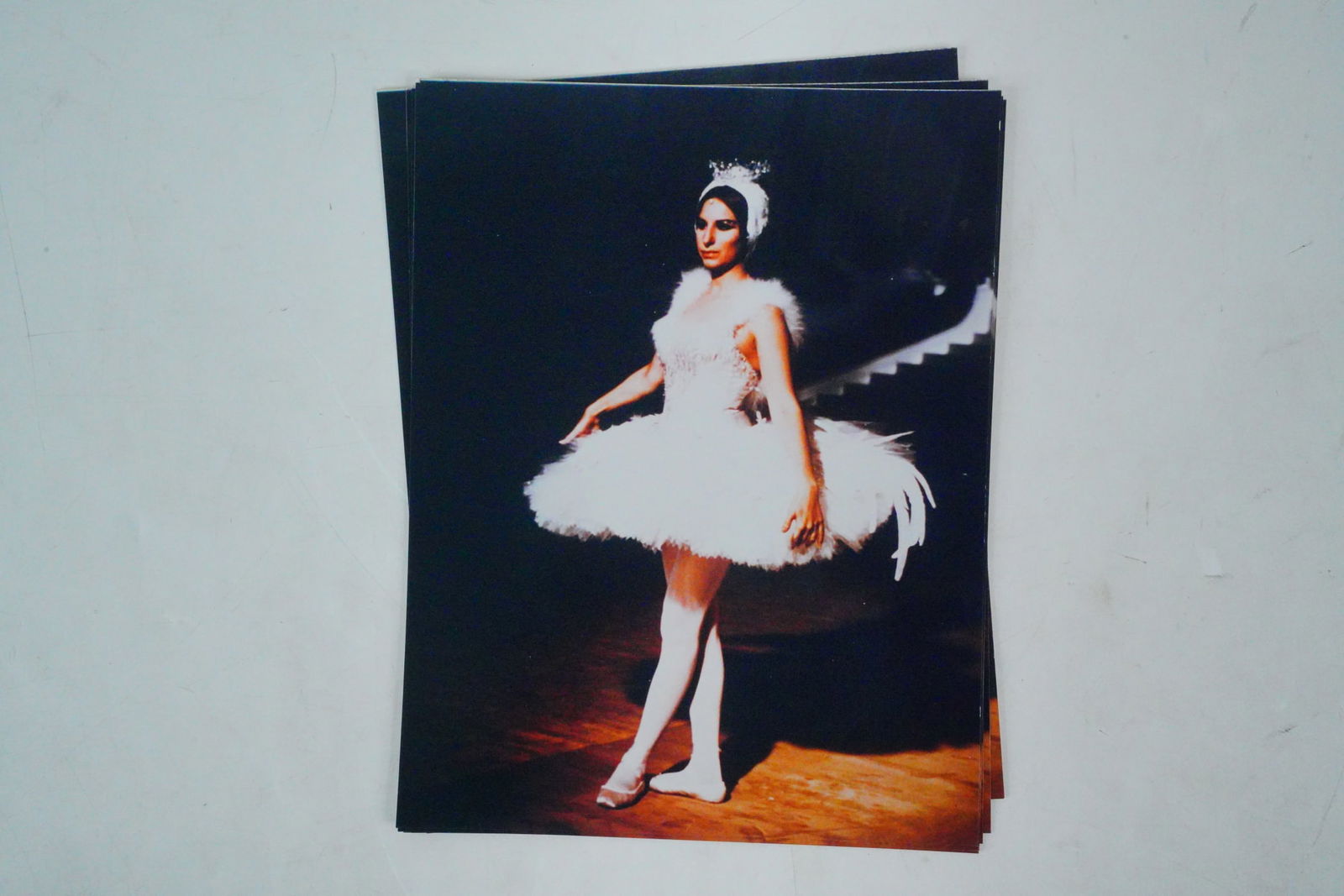 Rare Funny Girl "The Swan" Portrait Photo (1 of 2)