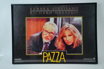 Nuts (1987) Original Italian Photobusta (Framed)
