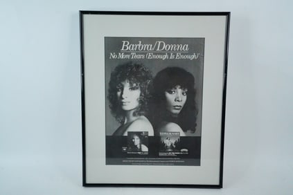 Barbra Streisand/Donna Summer Vintage Poster