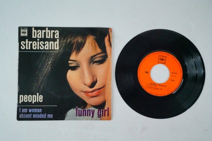 Rare Intl French Funny Girl 45 Vinyl