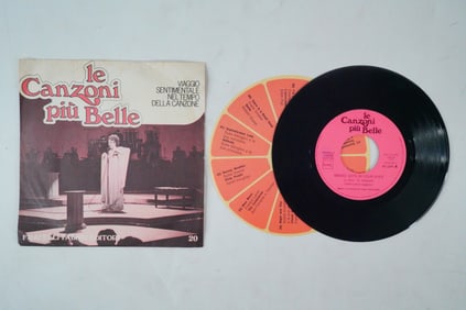 Rare Intl Italy Le Canzoni Piu Belle 45 Vinyl