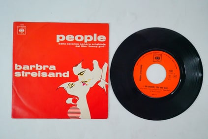 Rare Intl Italy Funny Girl 45 Vinyl