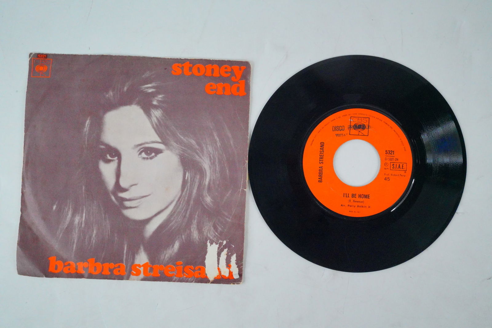 Rare Intl Italy Stoney End Vinyl (1 of 2)