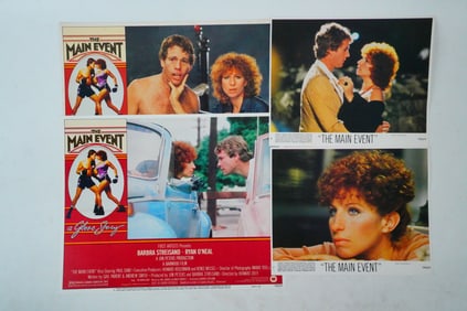 The Main Event (1979) Lot of (4) U.S. Lobby Cards