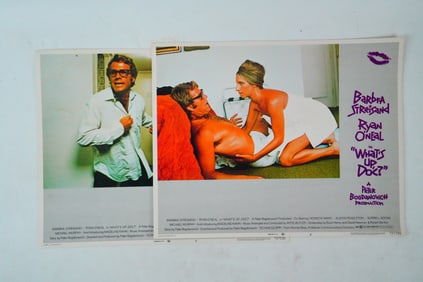 What's Up, Doc? (1972) Lot of (2) U.S. Lobby Cards