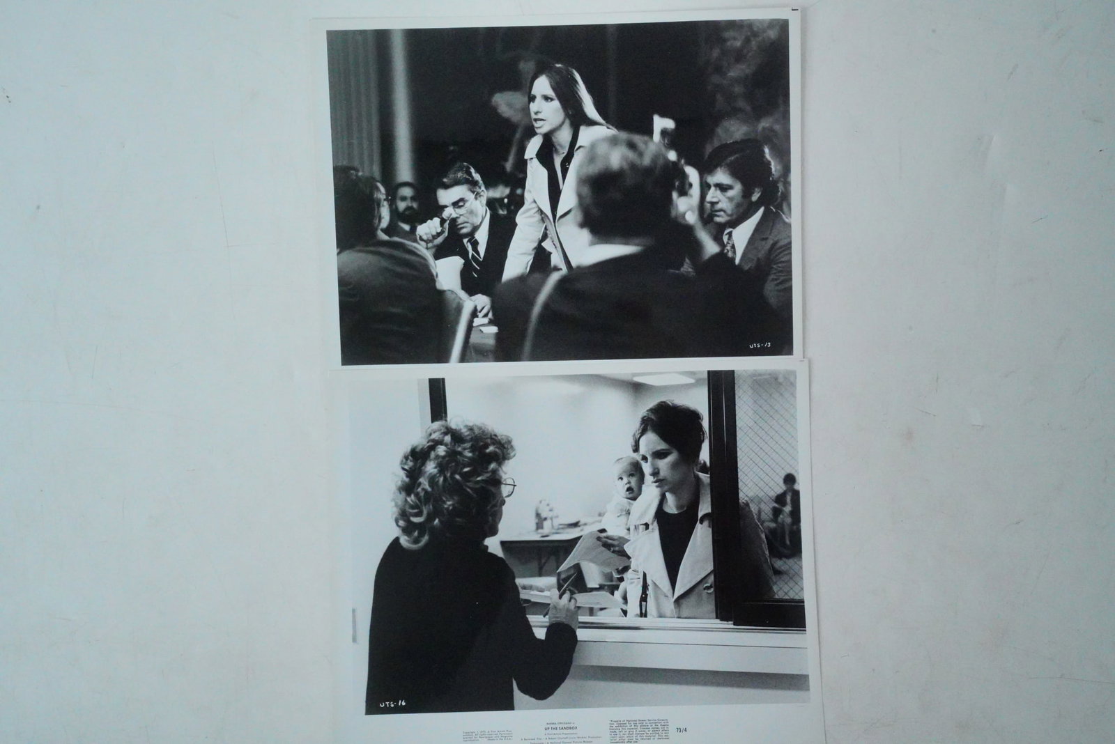 Rare Photo of Barbra Streisand w/Johnny Carson: Rare Photo of Barbra Streisand w/Johnny Carson - This lot features a rare photo from Barbra Streisand's appearance on The Tonight Show, with Johnny Carson in the 1960s. Measurements: 5 x 7 inches. Thi