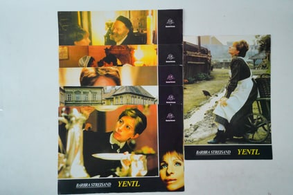 Yentl (1983) Lot of (5) Spanish Lobby Cards