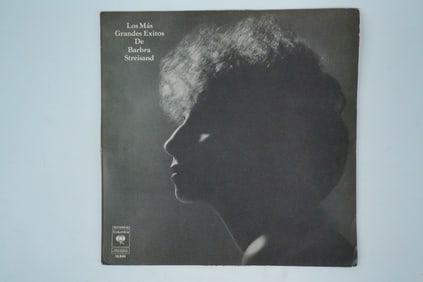 Rare Intl Streisand Spanish Greatest Hits 33 Vinyl