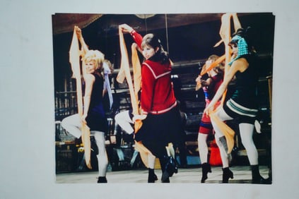 Rare Funny Girl Rehearsal Photograph