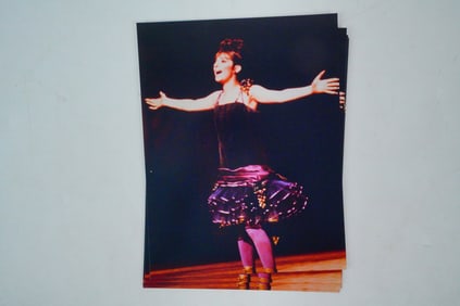 Rare Funny Girl Performance Photograph