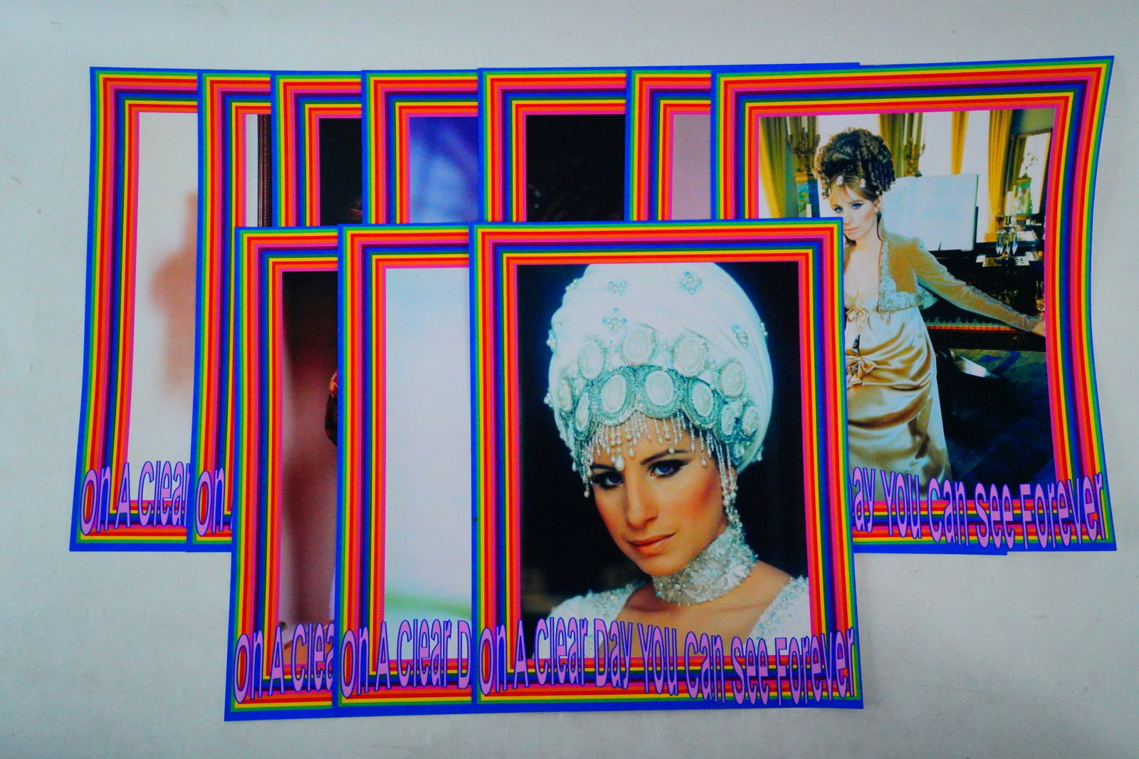 On a Clear Day...(1970) Lot of (10) English Lobby Cards (1 of 13)