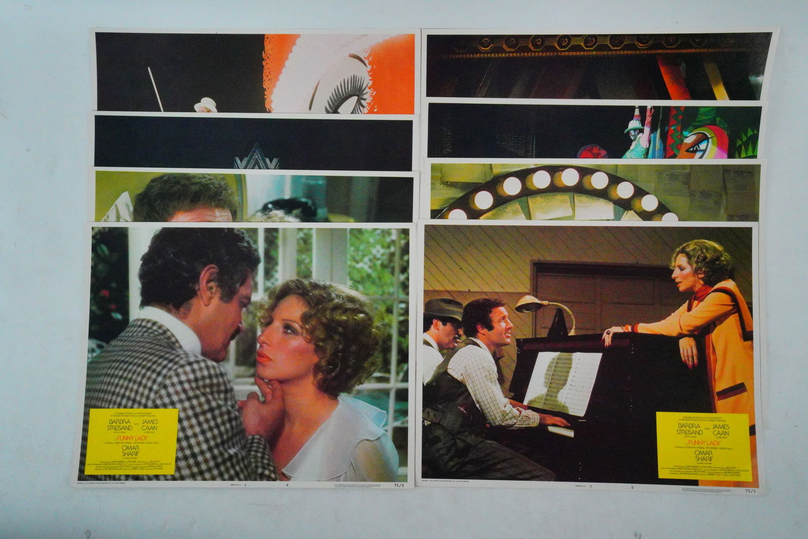 Funny Lady (1975) Complete Set of (8) U.S. Lobby Cards (1 of 11)