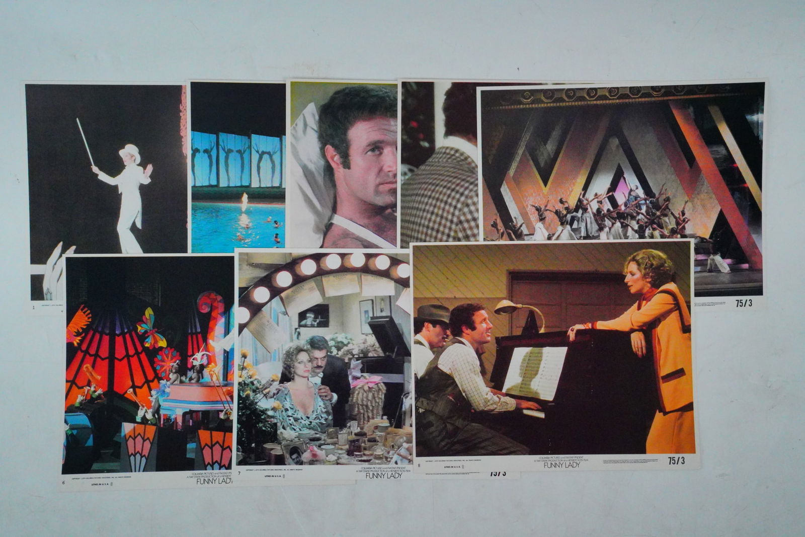 Funny Lady (1975) Complete Set of (8) U.S. Lobby Cards (1 of 9)