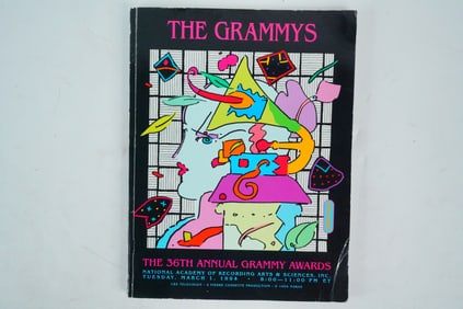 Original 36th Annual Grammys Program, 1994