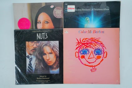 Lot of 4 Barbra Streisand Vinyl Albums