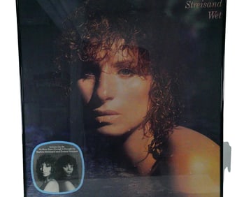 Barbra Streisand "Wet" Album Promotional Poster