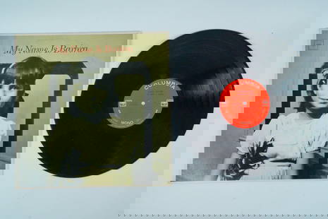 My Name Is Barbra Vinyl Album: My Name Is Barbra Vinyl Album - This lot features the first of two studio album tie-ins for Barbra Streisand's debut television special of the same name, My Name Is Barbra, featuring a cover photo of