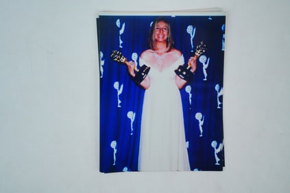 Rare Barbra Streisand 47th Emmys Photo