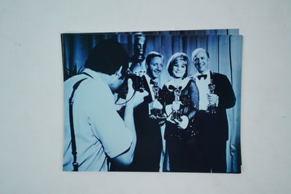 Rare Barbra Streisand Academy Awards Photo
