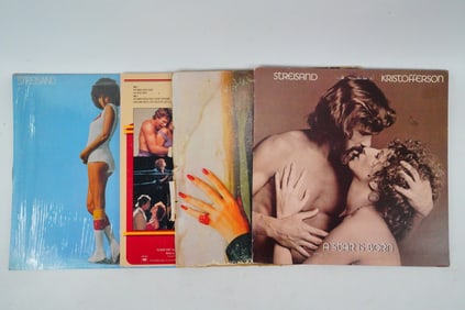 Lot of 4 Barbra Streisand Vinyl Albums