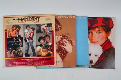 Lot of 4 Barbra Streisand Vinyl Albums