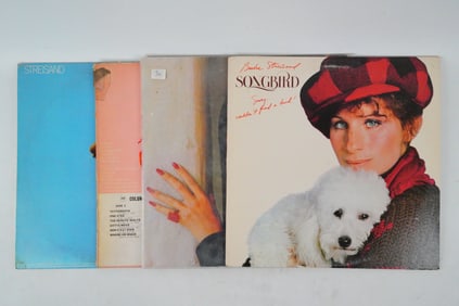 Lot of 4 Barbra Streisand Vinyl Albums