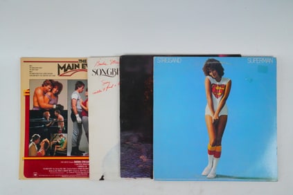 Lot of 4 Barbra Streisand Vinyl Albums