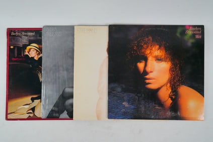 Lot of 4 Barbra Streisand Vinyl Albums
