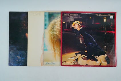 Lot of 4 Barbra Streisand Vinyl Albums