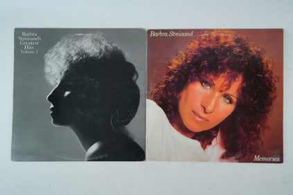 Lot of 2 Barbra Streisand Vinyl Albums