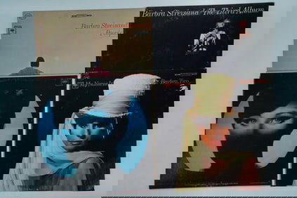 Lot of 4 Barbra Streisand Vinyl Albums