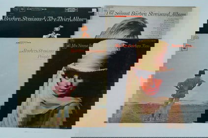 Lot of 4 Barbra Streisand Vinyl Albums