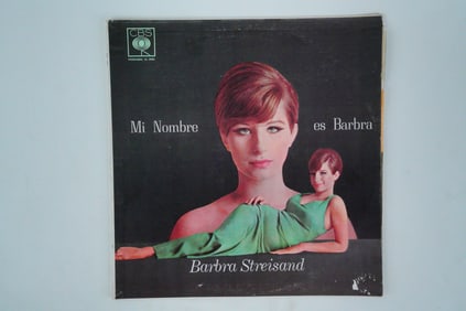 Rare Intl Spanish My Name Is Barbra Vinyl Record
