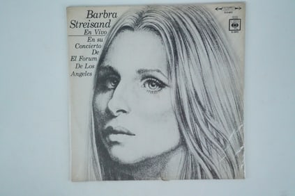 Rare Intl Spanish Barbra Live At The Forum Vinyl