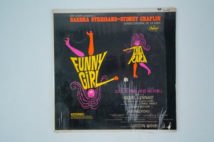 Rare Intl Spanish Funny Girl Vinyl Album