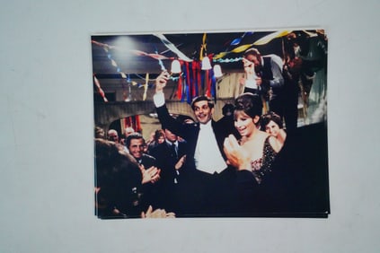 Rare Funny Girl Streisand, Sharif BTS Photo