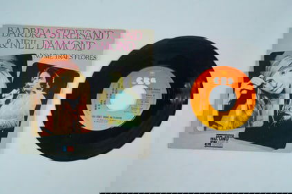 Rare Intl Spain You Don't Bring Me Flowers 45 Vinyl