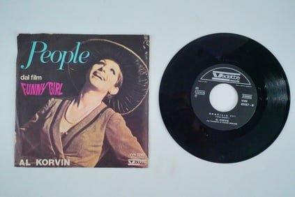 Rare Intl Brazil Funny Girl 45 Vinyl