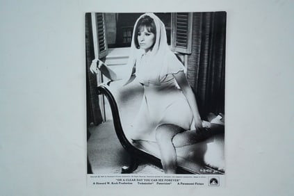 Barbra Streisand "On a Clear Day..." Publicity Still