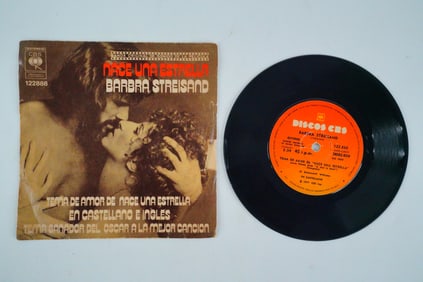 Rare Intl Mexico A Star Is Born 45 Vinyl