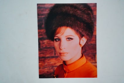 Barbra Streisand Color Portrait from Funny Girl