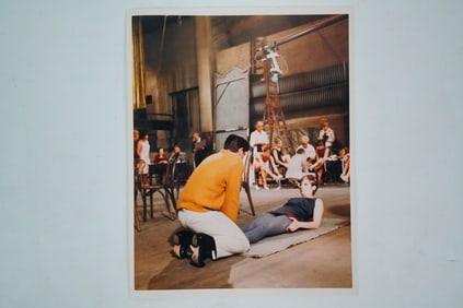 Barbra Streisand Funny Girl Behind the Scenes Photo