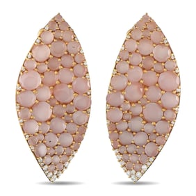 Pasquale Bruni 18K, 0.75ctw Diamond and Quartz Earrings