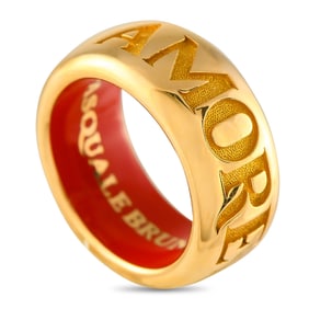 Pasquale Bruni Amore 18K Yellow Gold Band Ring