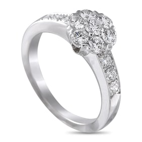 Van Cleef & Arpels Fleurette Diamond and 18K Ring