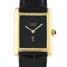 Cartier Must de Cartier Tank Vermeil Quartz Watch