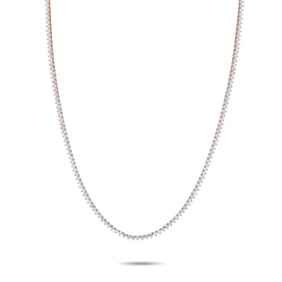 7.57ctw VVS2-VS1/E-F Lab-Grown Diamond 14K Necklace