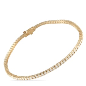 2.50ctw VVS2-VS1/E-F Lab-Grown Diamond 14K Bracelet