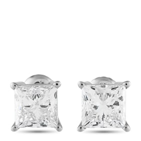 3.60ctw VVS-VS Lab-Grown Diamond and 14K Earrings