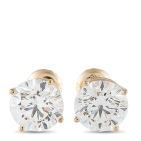 4.00ctw VVS2-VS1/F-G Lab-Grown Diamond 14K Earrings